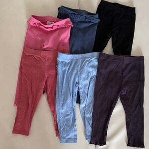 Carter’s, Garanimals, Chelsea & Violet Lot of 6 Leggings Size 24 months